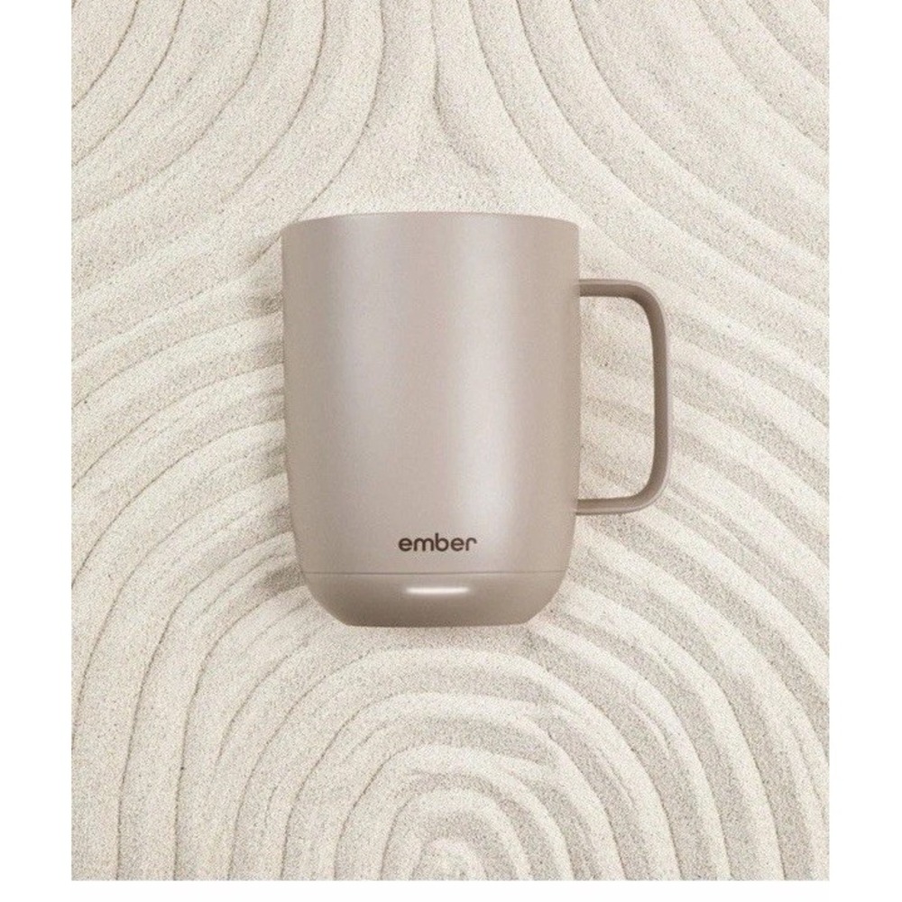 Ember Mug 2 Temperature Control Smart Mug 14oz Sandstone Coffee Cup Gift NEW